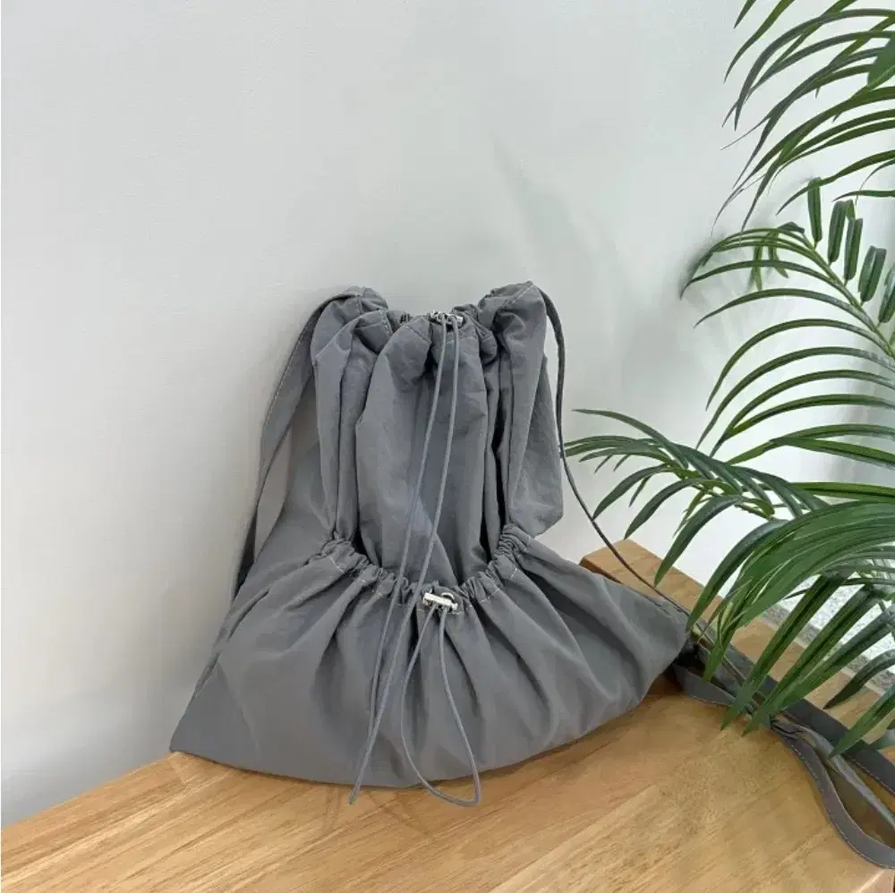 Wai Kei ハーフストリングバックパック リュック グレー WAIKEI] HALF STRING NYLON BACKPACK ☆人気☆ (Wai Kei/バックパック